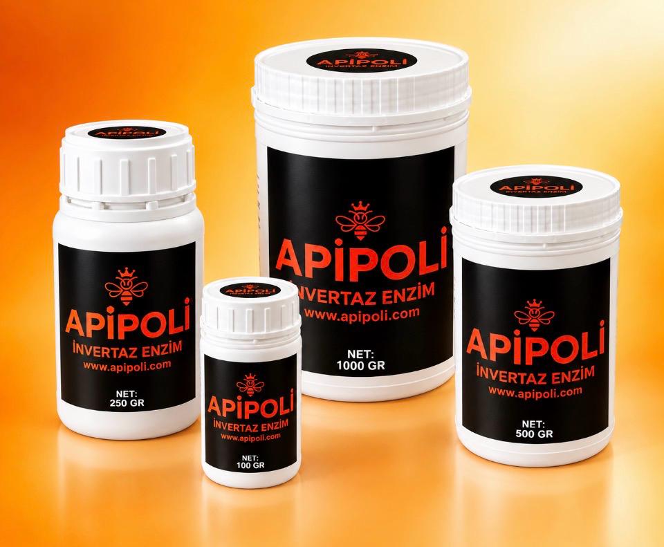 Apipoli İnvertaz Enzim ambalajları